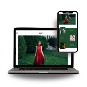 Isabel website template